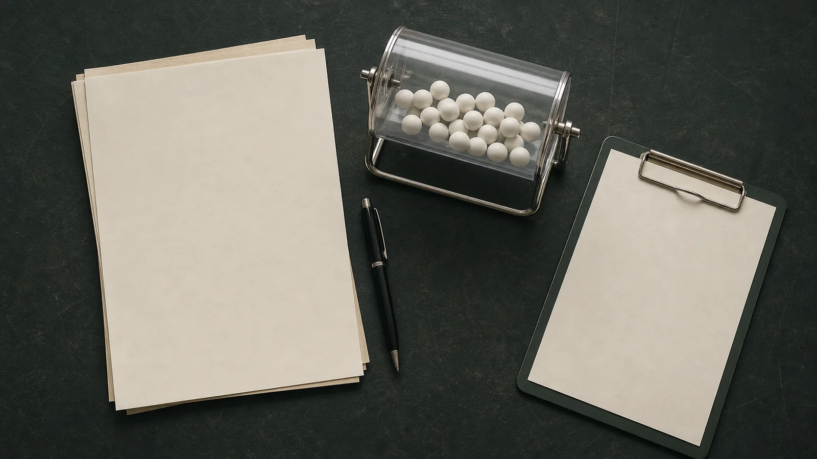 A restrained editorial illustration of the steps required before a U.S. military draft could begin