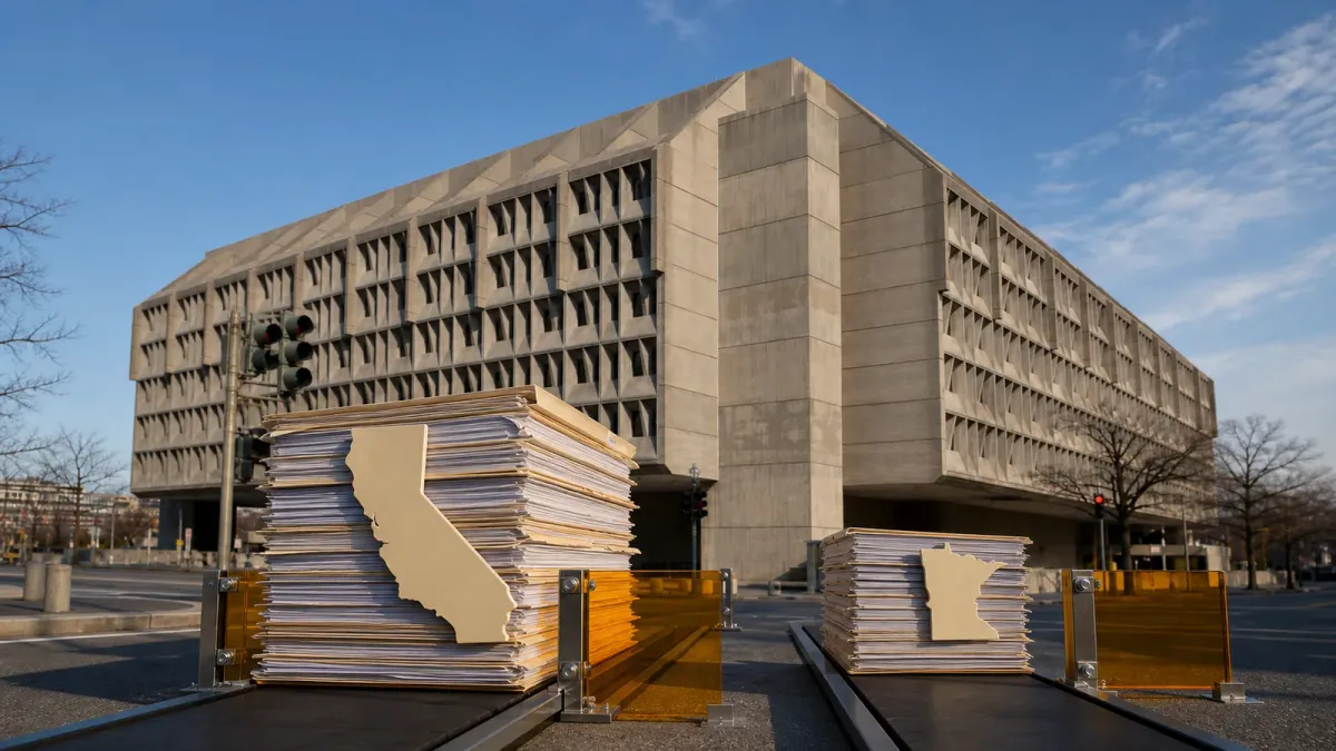 HHS headquarters behind staged California and Minnesota reimbursement files stopped at transparent review gates