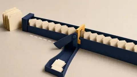 A chain of approved grant folders passes through a fixed federal funding channel that cannot be redirected by a later policy marker.